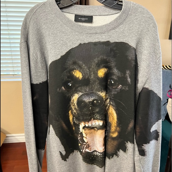 Givenchy Rottweiler Sweatshirt Grey - Picture 2 of 3